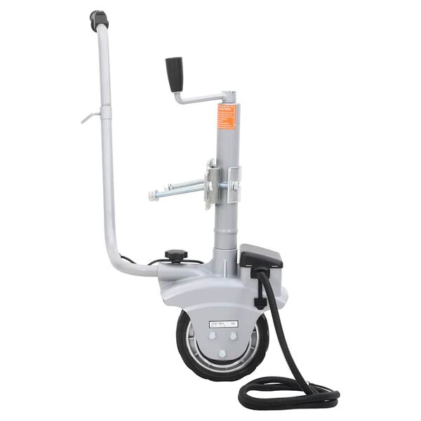 vidaXL Hlin&iacute;kov&eacute; oporn&eacute; koleso na pr&iacute;ves s motorom 12 V 350 W