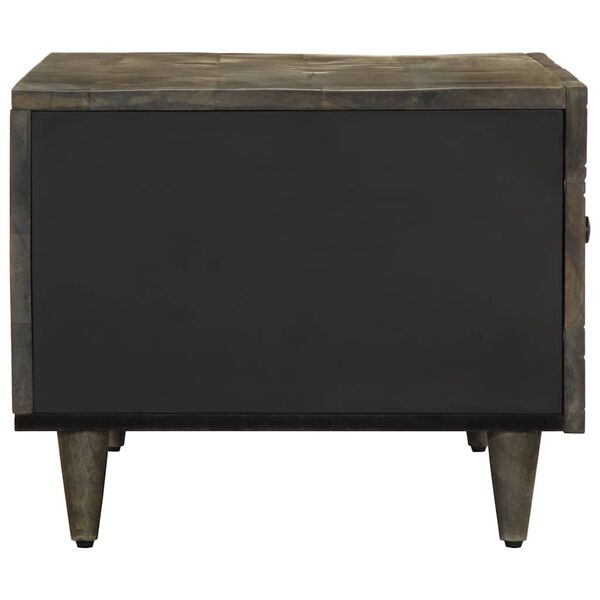 vidaXL konferenčn&yacute; stol&iacute;k svetlosiv&aacute; z mas&iacute;vneho dreva mango