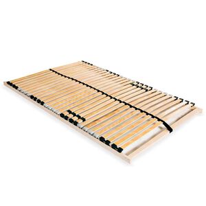vidaXL Lamelov&yacute; posteľn&yacute; ro&scaron;t s 28 lamelami a 7 z&oacute;nami 120x200 cm