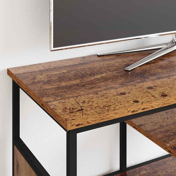 vidaXL TV skrinka Star&eacute; drevo 100 x 35 x 45 cm