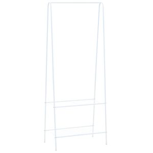 vidaXL Ve&scaron;iak na oblečenie 59x35x150 cm biely