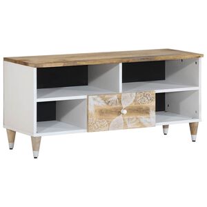 VidaXL TV skrinka 100x33,5x46 cm Mas&iacute;vne drevo Mango