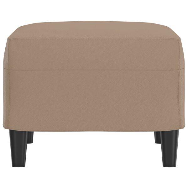 vidaXL Podnožka kapuč&iacute;nov&aacute; 60x50x41 cm umel&aacute; koža