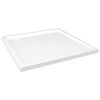 vidaXL &Scaron;tvorcov&aacute; sprchov&aacute; vanička z ABS biela 80x80 cm