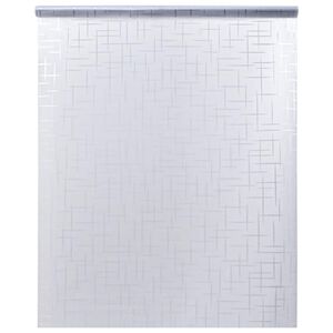 vidaXL Okenn&aacute; f&oacute;lia matn&aacute; vzor hviezdy 45x500 cm PVC