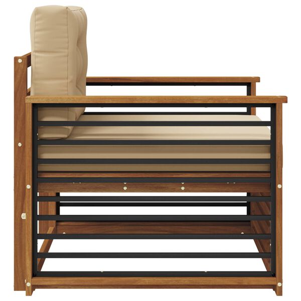 vidaXL Z&aacute;hradn&aacute; s&uacute;prava gaučov Mas&iacute;vne ak&aacute;ciov&eacute; drevo a polyester