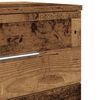 vidaXL Nočn&eacute; skrinky 2 ks s 2 z&aacute;suvkami star&eacute; drevo 40x36x50 cm