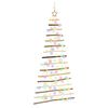 vidaXL Zavesen&yacute; vianočn&yacute; stromček 150 cm 80 LED Viac farieb