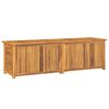 vidaXL Z&aacute;hradn&yacute; &uacute;ložn&yacute; box s vreckom 175x50x55 cm mas&iacute;vny teak