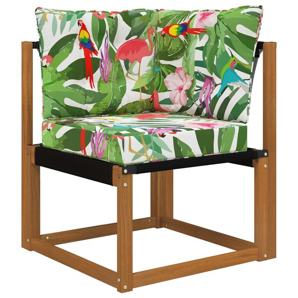 vidaXL Vank&uacute;&scaron; na vonkaj&scaron;iu pohovku 3 pcs farebn&eacute; Polyester