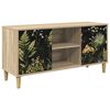 vidaXL TV skrinka RHENEN 102 x 33 x 50 cm Sonoma Kompozitn&eacute; drevo