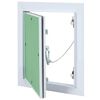 vidaXL Access Panel Zelen&aacute; a strieborn&aacute; 20 x 25 cm