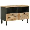 vidaXL &Uacute;ložn&eacute; skrine Pr&iacute;rodn&aacute; 70 x 33 x 46 cm Mas&iacute;vne mango drevo