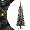 vidaXL Umel&yacute; vianočn&yacute; stromček Zelen&aacute; 120 cm PVC, plast a oceľ