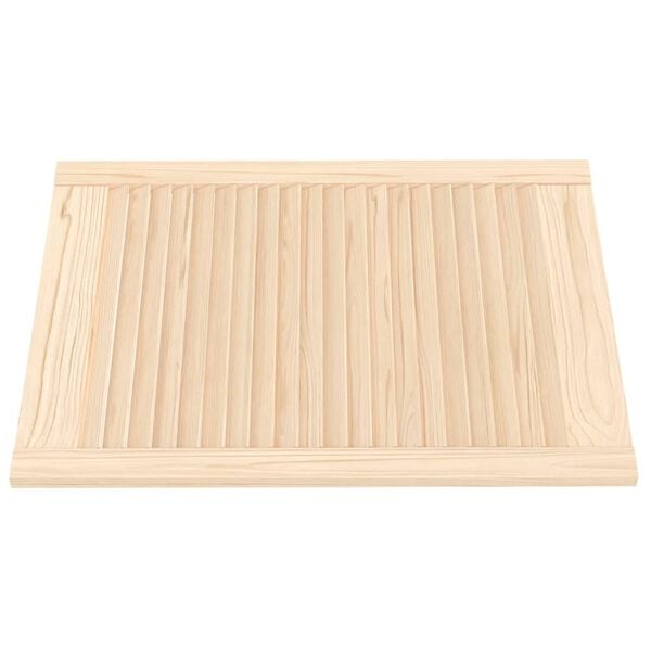 vidaXL Lamelové dvierka na skrinku 2 ks 69x49,4 cm, borovicový masív