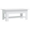 vidaXL Konferenčn&yacute; stol&iacute;k biely 102x55x42 cm drevotrieska
