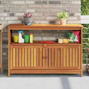 vidaXL Z&aacute;hradn&yacute; konzolov&yacute; stol&iacute;k 110x35x75 cm ak&aacute;ciov&eacute; mas&iacute;vne drevo