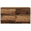 vidaXL TV skrinka Old Wood 100x35x54 cm Engineered Wood