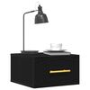 vidaXL Nočný stolík 2 pcs Čierny dub 35 x 35 x 20 cm Kompozitné drevo