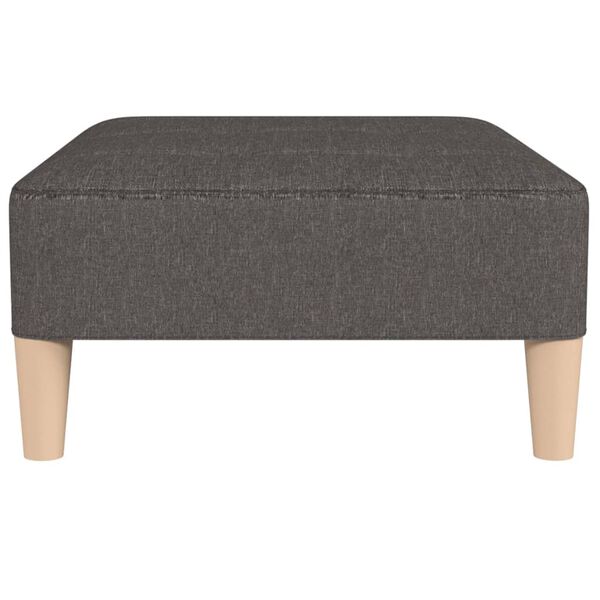 vidaXL Podnožka tmavosiv&aacute; 78x56x32 cm l&aacute;tkov&aacute;