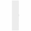 vidaXL Vysok&aacute; skrinka biela 50x42,5x185 cm kompozitn&eacute; drevo