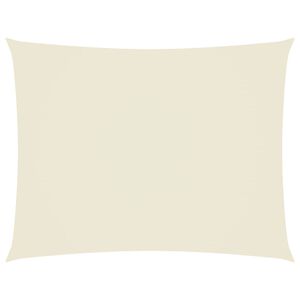 vidaXL Tieniaca plachta, oxford, obdĺžnikov&aacute; 4x6 m, kr&eacute;mov&aacute;