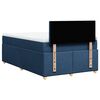 vidaXL Boxspring posteľ s matracom modr&aacute; 120x190 cm l&aacute;tka