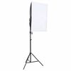 vidaXL Sada do fotoštúdia so svetlami a pozadím