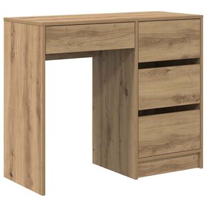 vidaXL St&ocirc;l Remeseln&yacute; dub Kompozitn&eacute; drevo 90 x 37,5 x 75 cm
