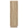 vidaXL St&ocirc;l Sonoma dub 71.5 x 31.5 x 106.5 cm Kompozitn&eacute; drevo