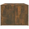 vidaXL Konferenčný stolík dymový dub 100x50x36 cm spracované drevo