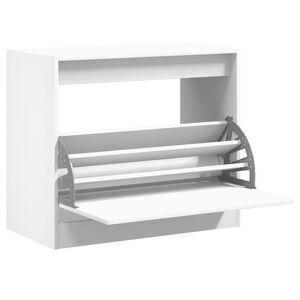 vidaXL Botn&iacute;k biely 80x42x69 cm spracovan&eacute; drevo