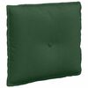 vidaXL Podu&scaron;ka na chrb&aacute;t Jungle Green 50 x 45 cm Kord&uacute;rov&aacute; tkanina