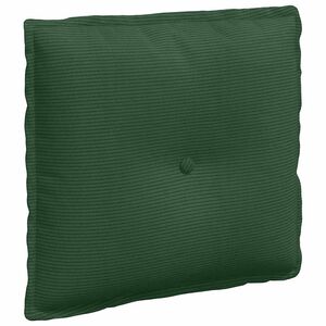 vidaXL Podu&scaron;ka na chrb&aacute;t Jungle Green 50 x 45 cm Kord&uacute;rov&aacute; tkanina
