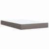 vidaXL Boxspring posteľ s matracom sivohned&yacute; 120x200 cm l&aacute;tka