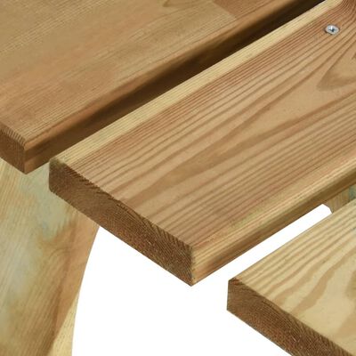 vidaXL Záhradná lavička 110 cm impregnované borovicové drevo