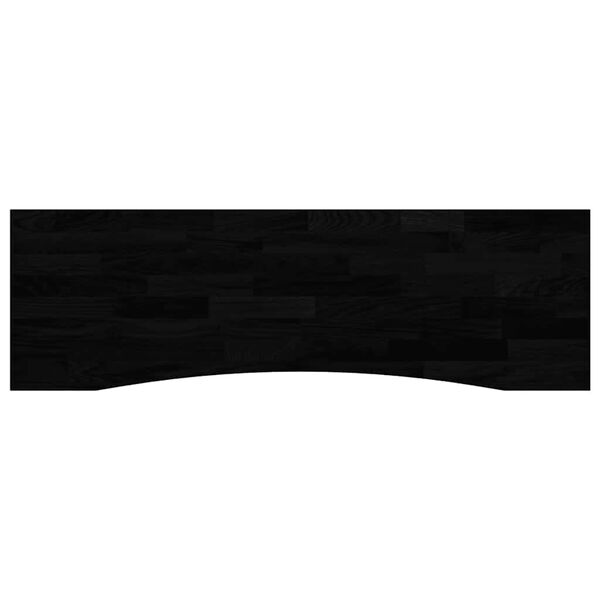 vidaXL Stolov&aacute; doska tmavohned&aacute; 160x50x2,5 cm dubov&yacute; mas&iacute;v obdĺžnikov&yacute;