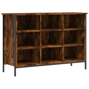 vidaXL Botn&iacute;k dymov&yacute; dub 100x35x70 cm kompozitn&eacute; drevo