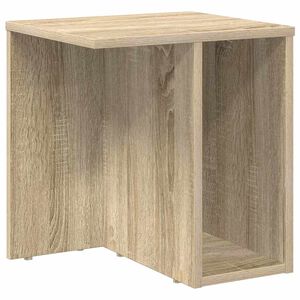 vidaXL Koncov&yacute; st&ocirc;l Sonoma dub 37 x 32 x 40 cm Kompozitn&eacute; drevo