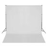 vidaXL Sada do fotoštúdia so svetlami a pozadím