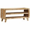 vidaXL TV skrinka 105x46x32 cm Mas&iacute;vne drevo hrub&eacute; mango