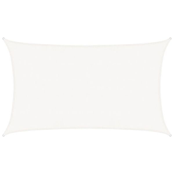 vidaXL Tieniaca plachta 160 g/m&sup2; biela 5x8 m HDPE