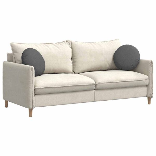 vidaXL Vank&uacute;&scaron;e na sedenie 2 pcs Tmavo &scaron;ed&aacute; &Oslash;40 x 13 cm l&aacute;tka