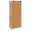 vidaXL Highboard 2 pcs Remeseln&yacute; dub Kompozitn&eacute; drevo