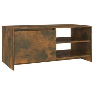 vidaXL Konferenčn&yacute; stol&iacute;k tmav&yacute; dub 102x50x45 cm spracovan&eacute; drevo