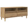 vidaXL TV skrinka 100 x 34,5 x 44,5 cm Remeseln&yacute; dub Kompozitn&eacute; drevo