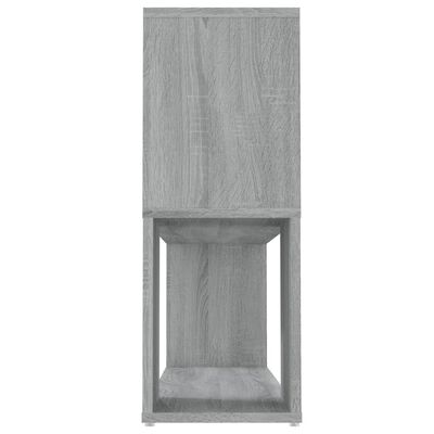 vidaXL Knižnica sivý dub sonoma 100x24x63 cm spracované drevo