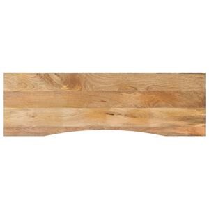 vidaXL Stolov&aacute; doska so zakriven&iacute;m 160x50x2,5 cm surov&yacute; mangov&yacute; mas&iacute;v