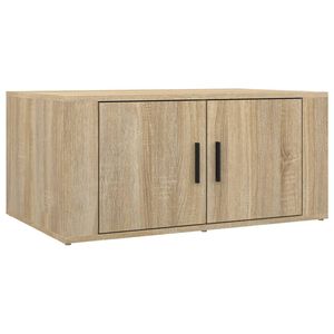 vidaXL Konferenčn&yacute; stol&iacute;k dub sonoma 80x50x36 cm spracovan&eacute; drevo
