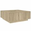 vidaXL Konferenčn&yacute; stol&iacute;k dub sonoma 100x100x40 cm kompozitn&eacute; drevo